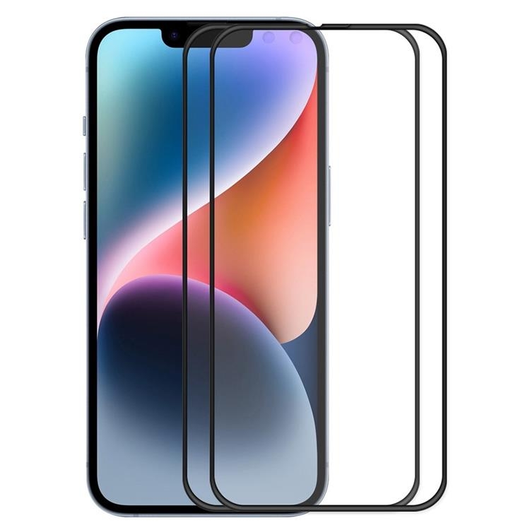 [2-PACK] iPhone 14 Plus Härdat Glas Skärmskydd