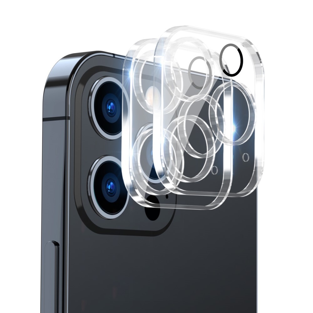 [2-PACK] iPhone 14 Pro Kameralinsskydd i Härdat Glas