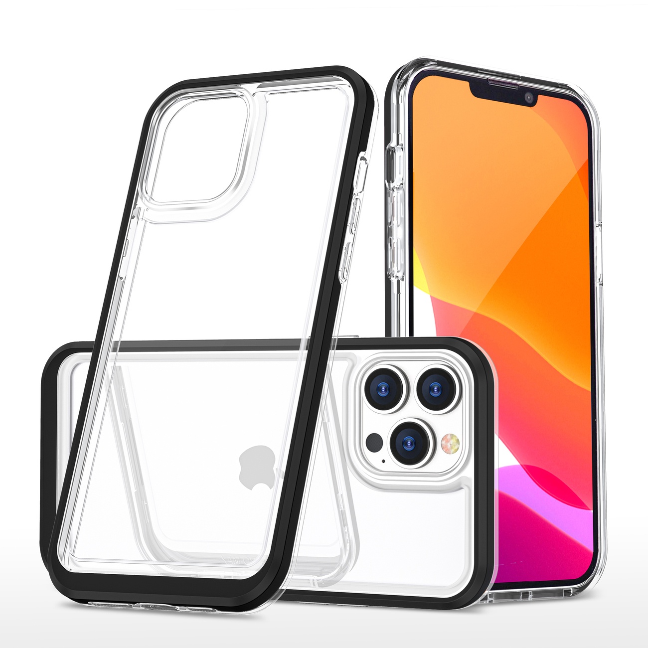 iPhone 13 Pro Max Skal Clear 3in1