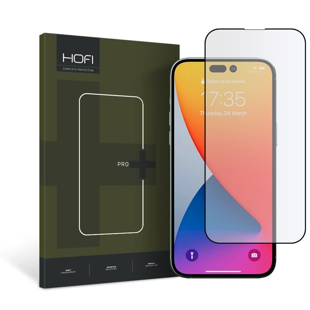 Hofi iPhone 14 Pro Max Härdat Glas Skärmskydd Pro+