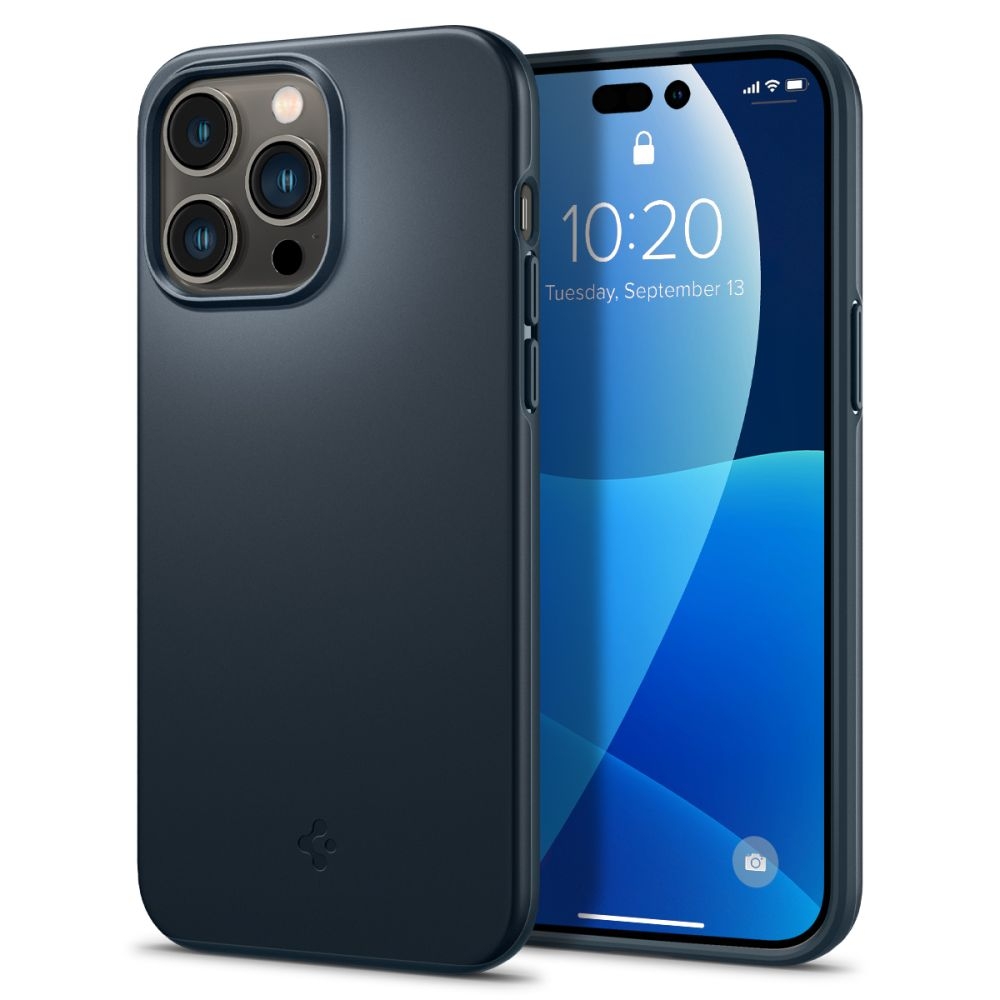 Spigen iPhone 14 Pro Max Skal Thin Fit - Metal