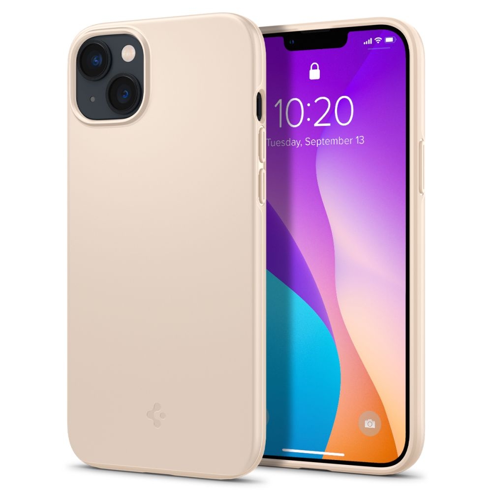 Spigen iPhone 14 Plus Skal Thin Fit - Sand