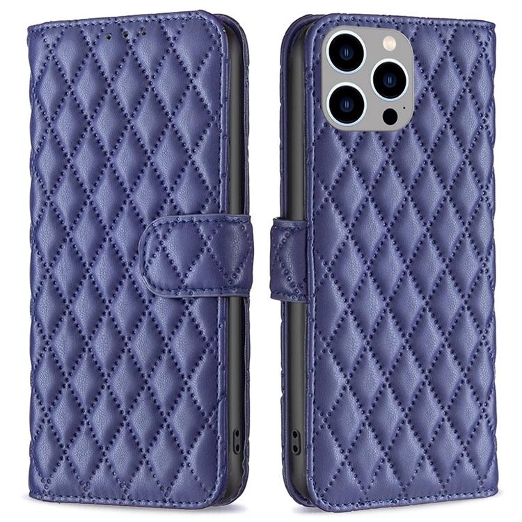 BINFEN iPhone 14 Pro Max Plånboksfodral Rhombus