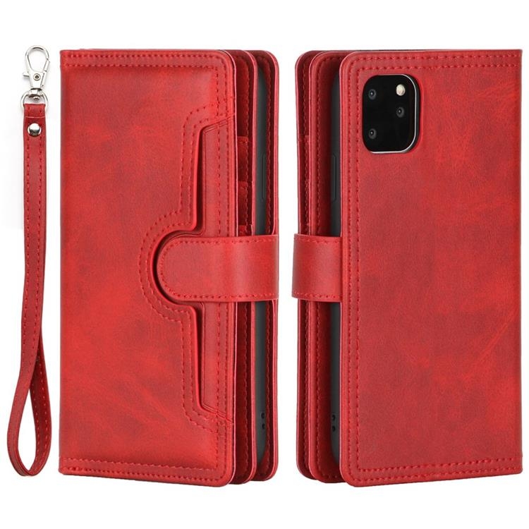iPhone 14 Pro Max Plånboksfodral Äkta Läder Flip