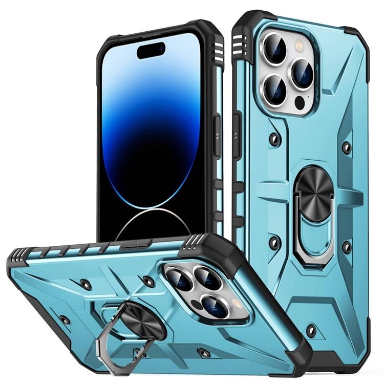 iPhone 14 Pro Skal Ringhållare Armor - Baby