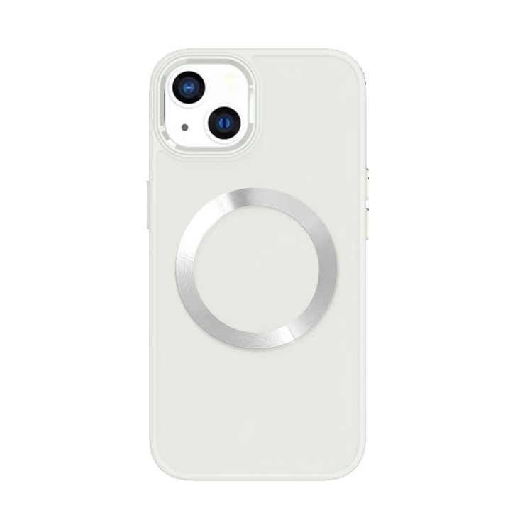 BOOM iPhone 14 Plus Skal Magsafe Liquid Silicone - Ljus Pistachio