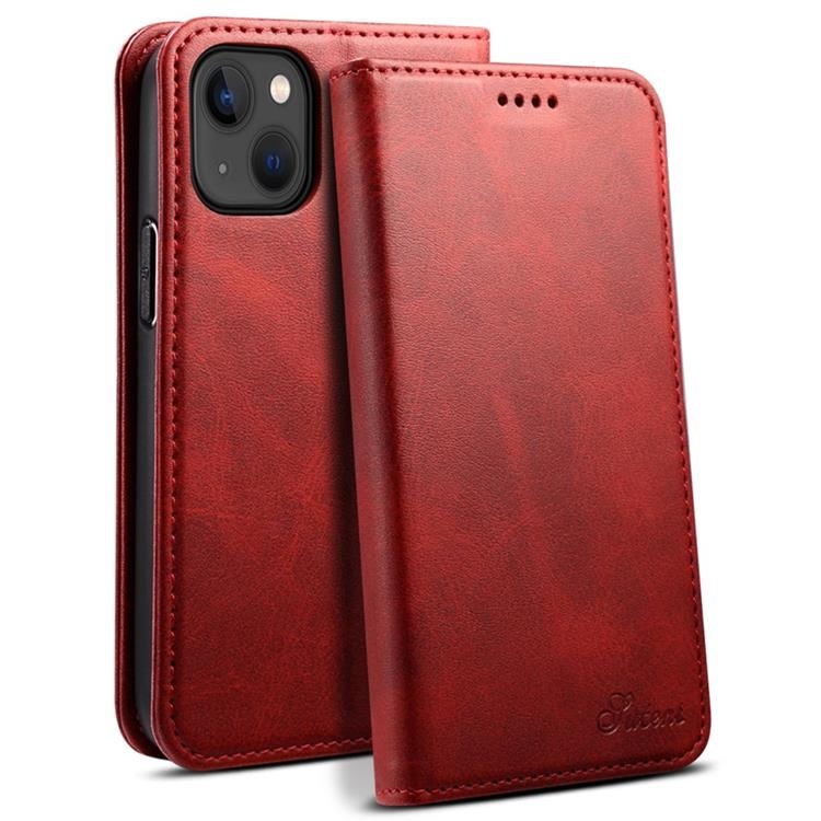 SUTENI iPhone 14 Plus Plånboksfodral Magnetic Kickstand