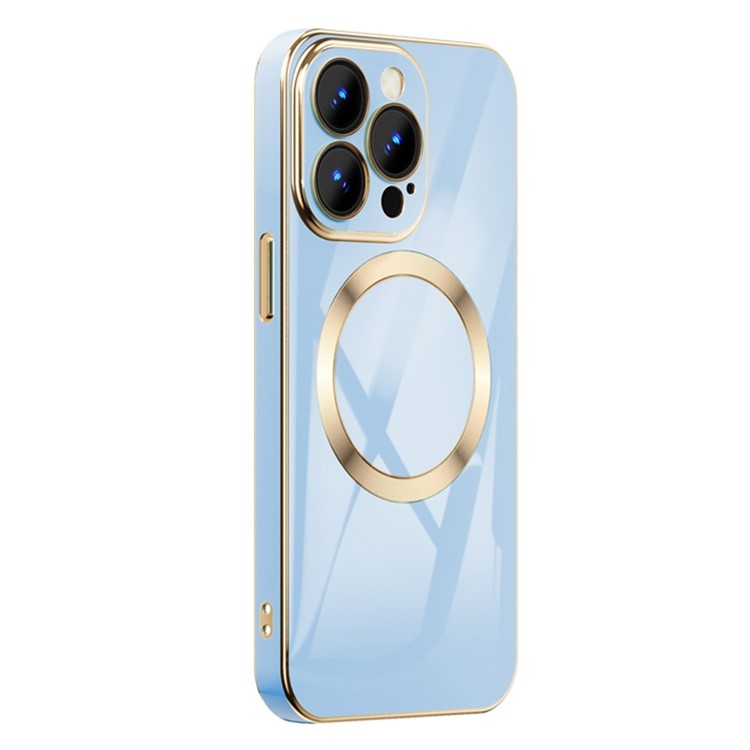 iPhone 14 Pro Magsafe Skal Gold Edge