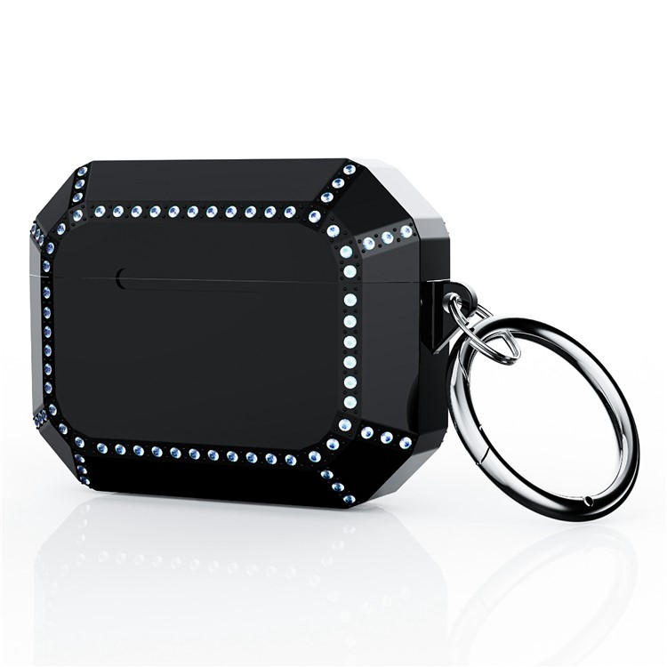 Airpods Pro 2 Skal Rhinestone Shockproof - Solid