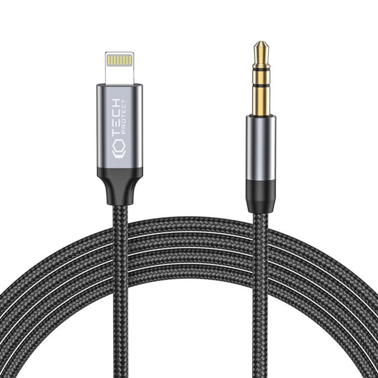 Tech-Protect Lightning To Aux Mini (3.5mm) Kabel 100 cm