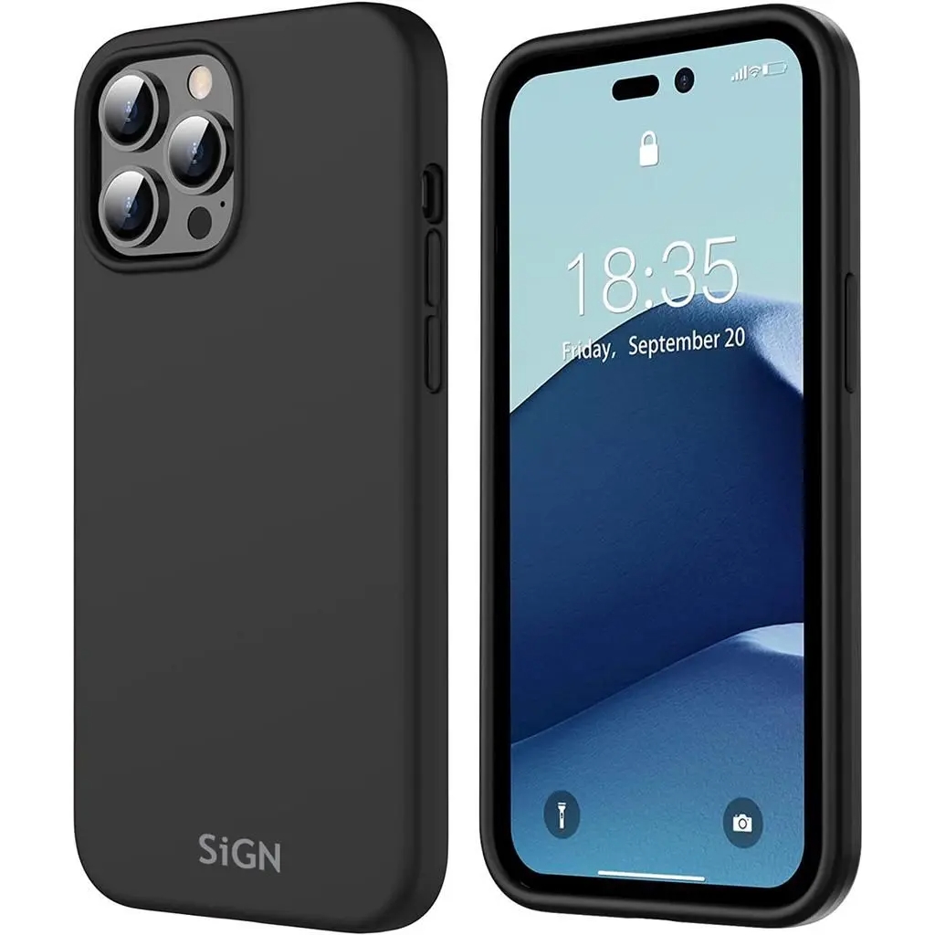 SiGN iPhone 14 Pro Skal Liquid Silicone