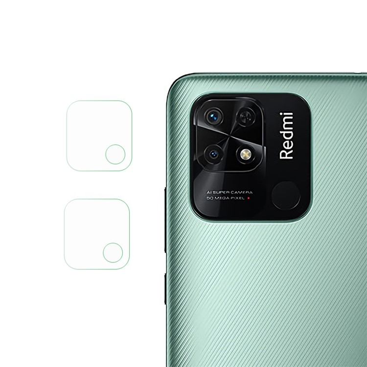 [2-PACK] Xiaomi Redmi 10C Kameralinsskydd i Härdat glas