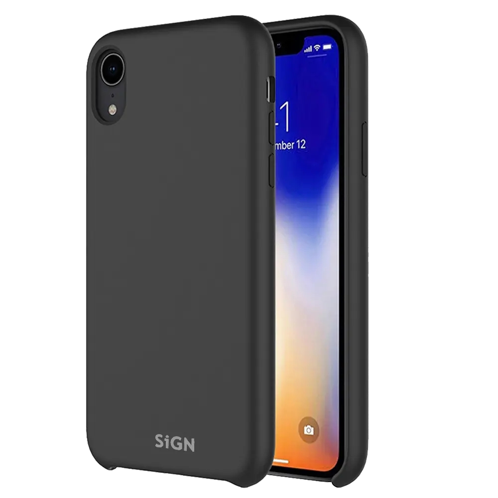 SiGN iPhone X/XS Skal Liquid Silicone