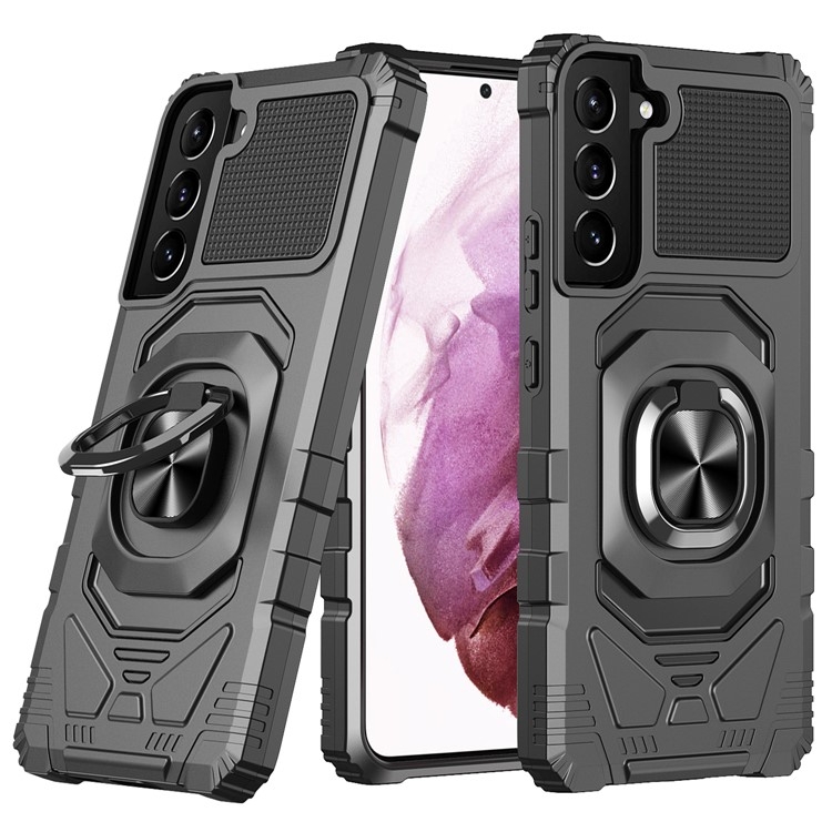 Galaxy S23 Plus Skal Ringhållare Kickstand Anti-Fall