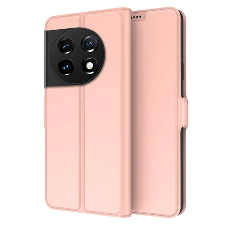 11 Plånboksfodral Flip Folio Kickstand - Rosa