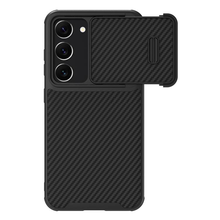 Nillkin Mobilskal till Galaxy S23 CamShield Synthetic Fiber - Svart