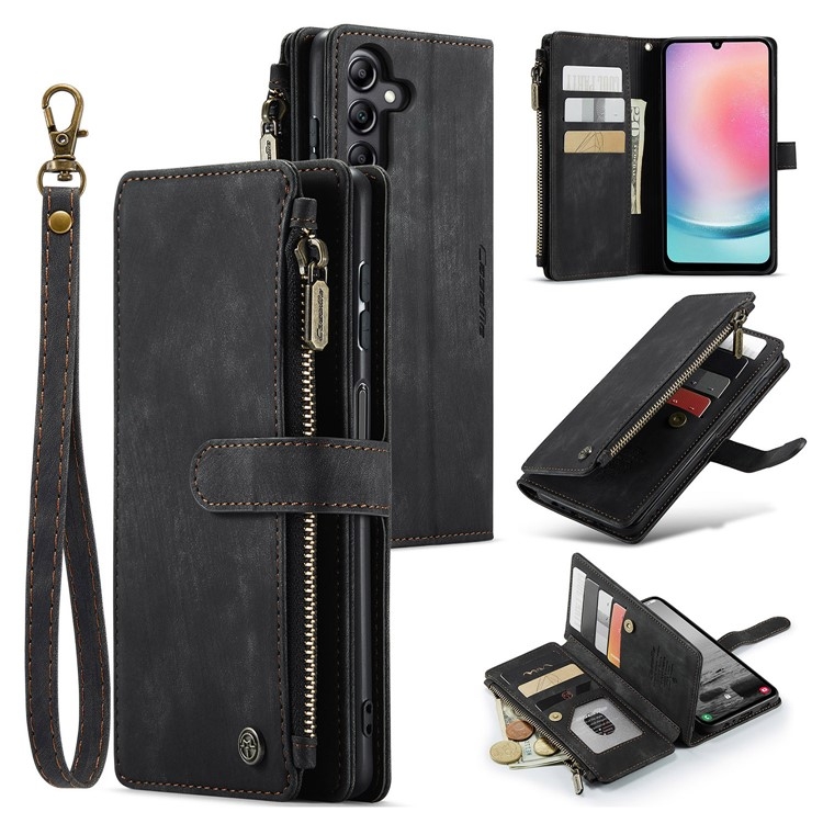 CASEME Galaxy A24 Plånboksfodral C30 Zipper