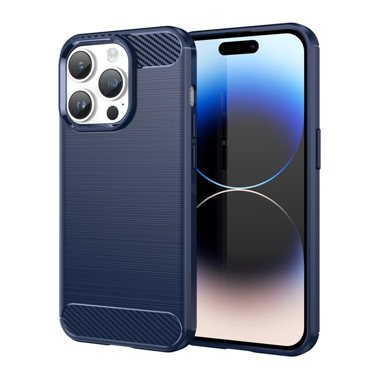 Mobilskal till iPhone 15 Pro Carbon Flexible