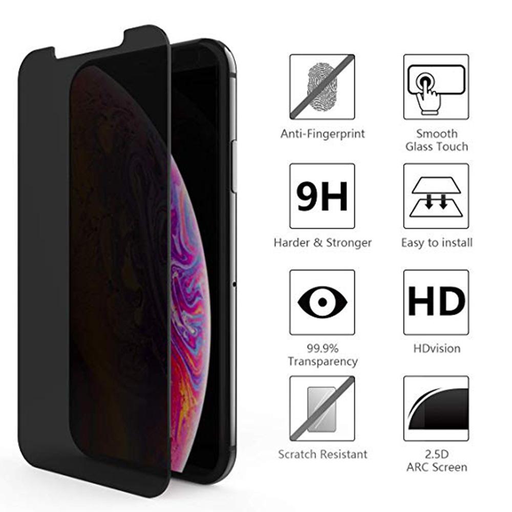 ProGuard iPhone X/XS Anti-Spy Skärmskydd 9H