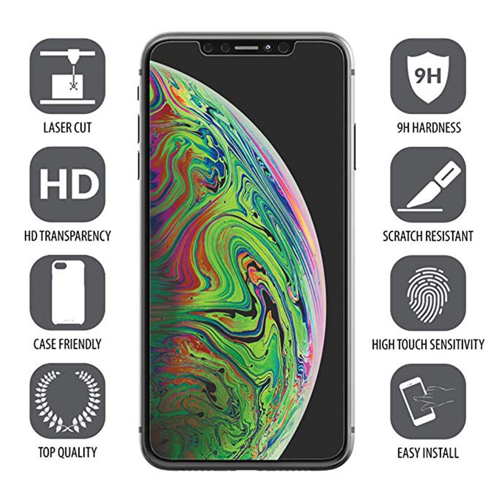 iPhone 11 Pro Max 5-PACK Skärmskydd 9H HD