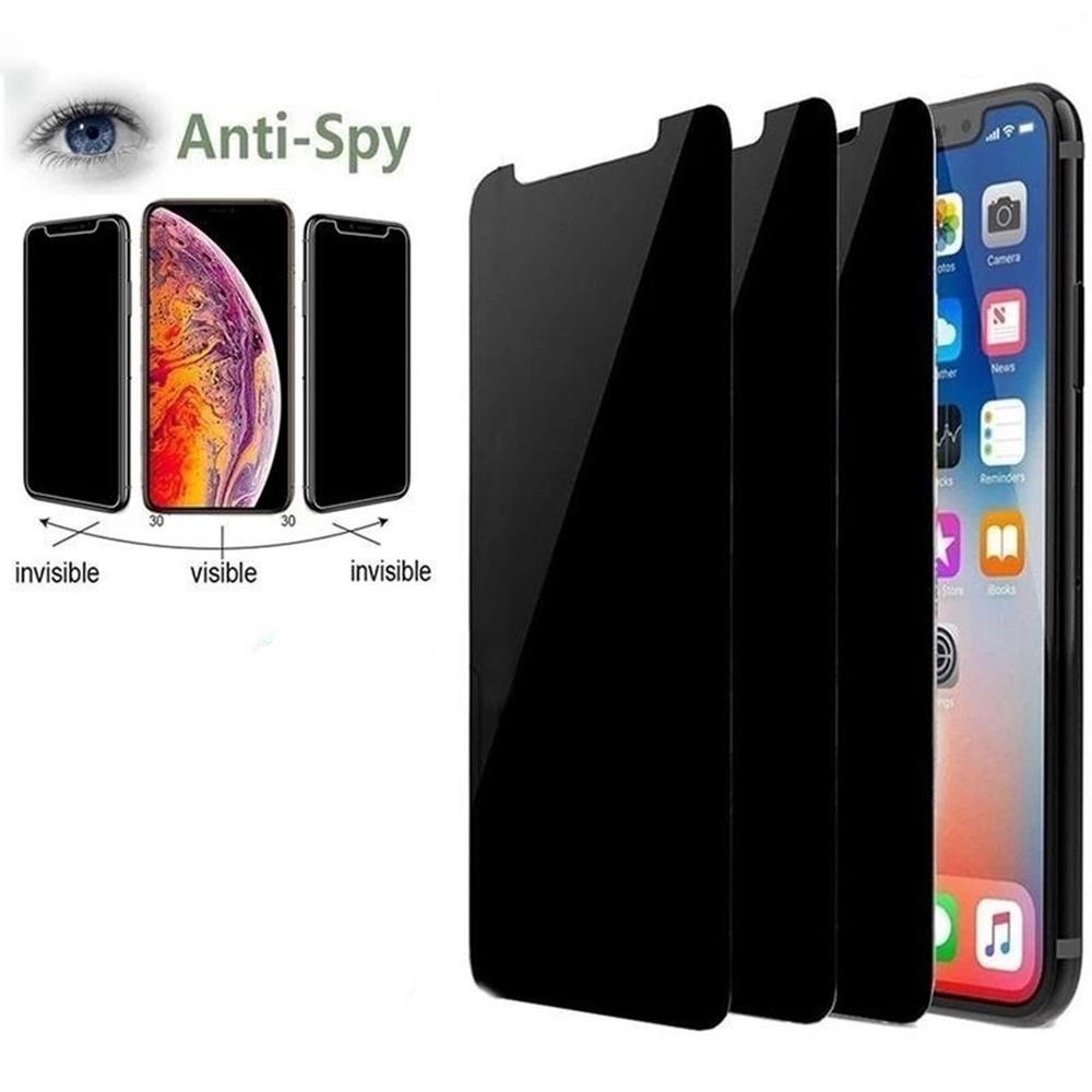 3-PACK Anti-Spy Skärmskydd 0,3mm iPhone 12 Mini