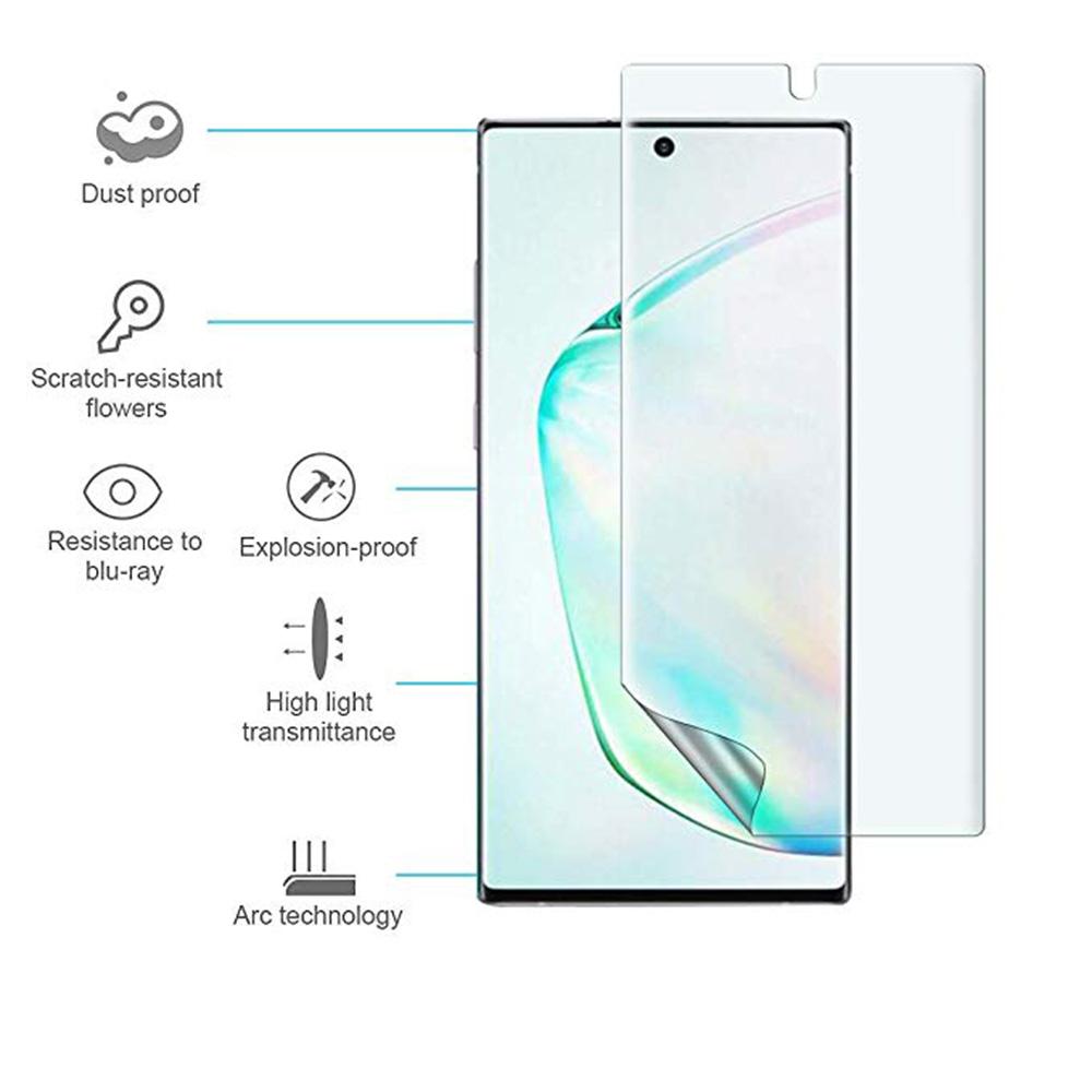 2-PACK Samsung Galaxy Note 20 Ultra Mjukt Skärmskydd PET 0,2mm