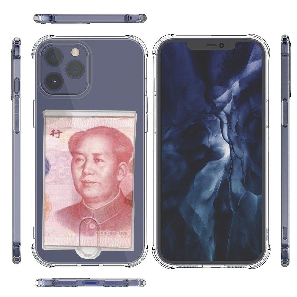 Genomtänkt Skal med Kortfack - iPhone 13 Pro