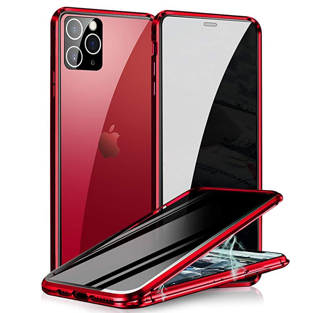 iPhone 12 Pro Max - Praktiskt Skyddande Magnetiskt Dubbelskal