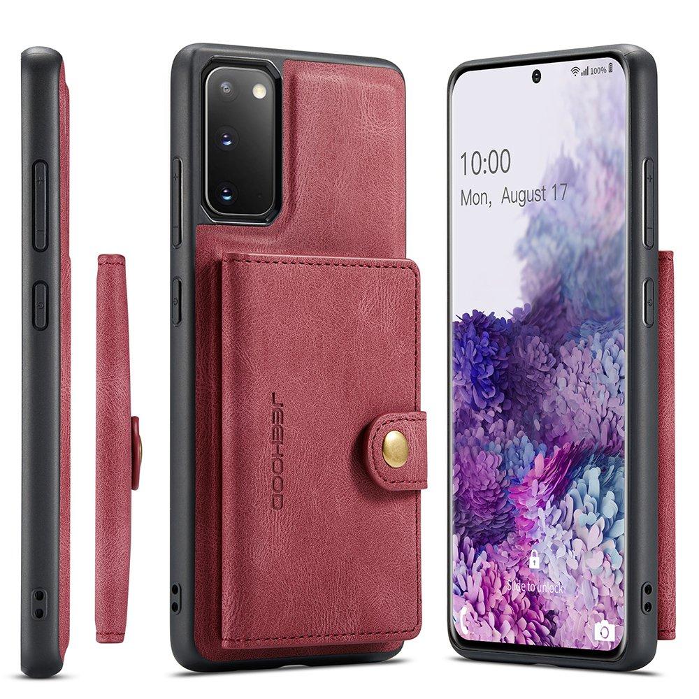 Galaxy S20 FE - Stilsäkert Praktiskt Skal med Kortfack