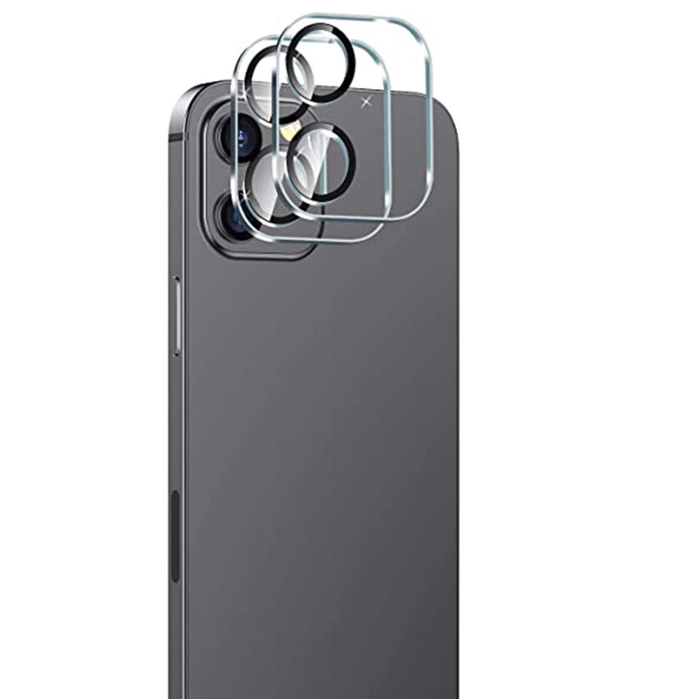 2-PACK iPhone 12 Mini Högkvalitativt Ultratunt Kameralinsskydd