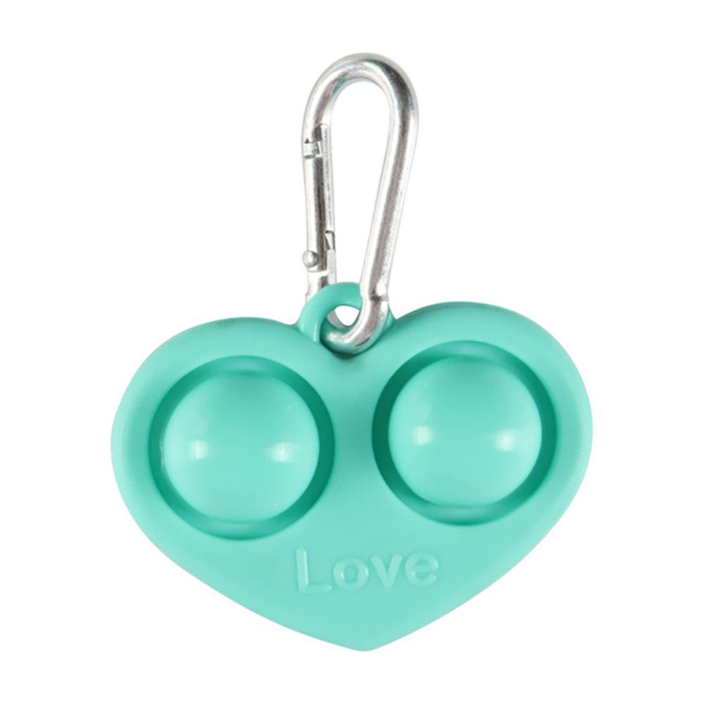Stressavlastande Hjärta Fidget Toy Pop It Simple Dimple