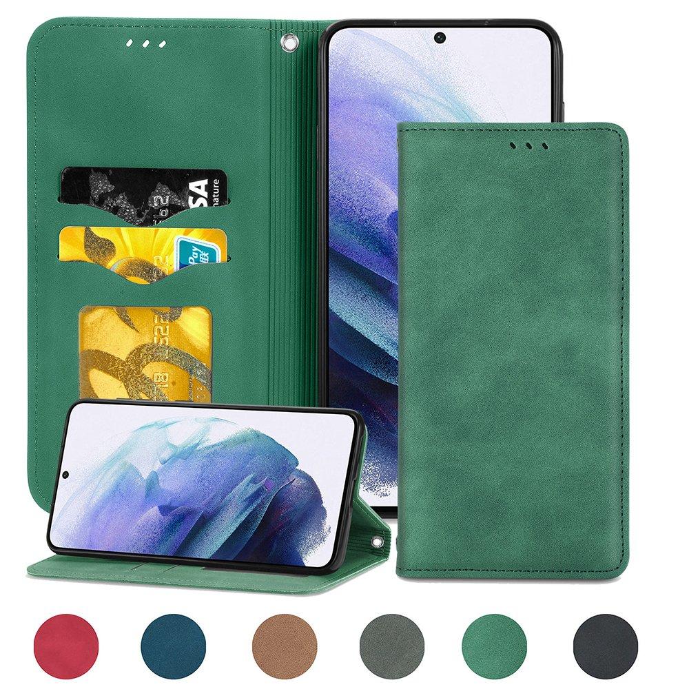 Galaxy S21 Plus - Stilsäkert Smidigt Plånboksfodral