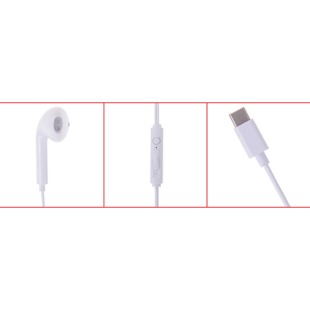 Kraftfulla Stilrena In-Ear Type-C Hörlurar
