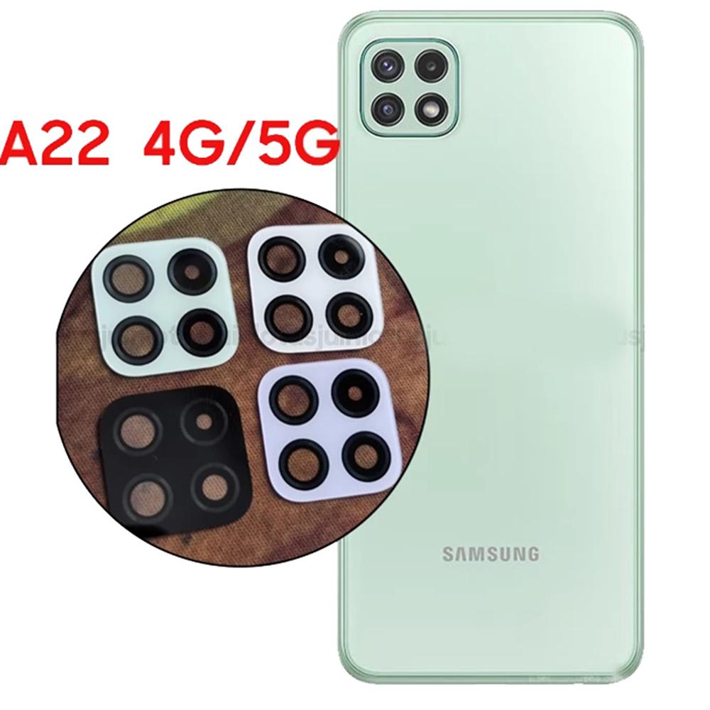 3-PACK Samsung Galaxy A22 2.5D HD Kameralinsskydd