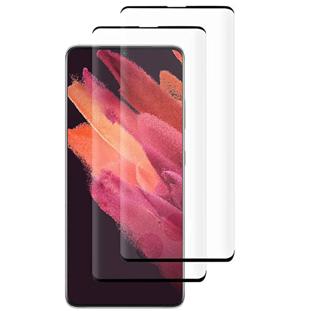 3-PACK Samsung Galaxy S21 CASE-Friendly Skärmskydd 0,3mm