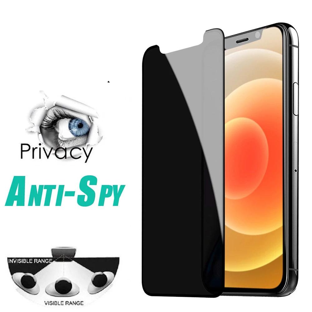 3-PACK iPhone 12 Pro Max Skärmskydd Anti-Spy 0,3mm