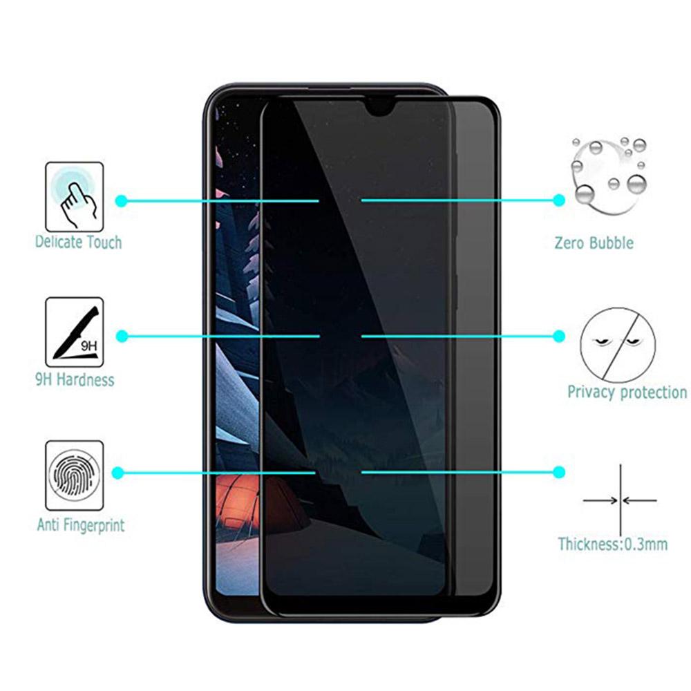 Galaxy A22 Anti-Spy Skärmskydd HD 0,3mm