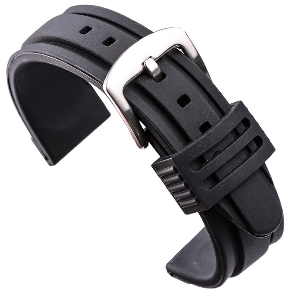 Stilrent Slittåligt Silikon Gummi Klockarmband