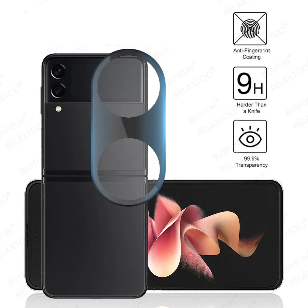 4-in-1 Galaxy Z Flip 3 Skärmskydd 2.5D Kameralinsskydd