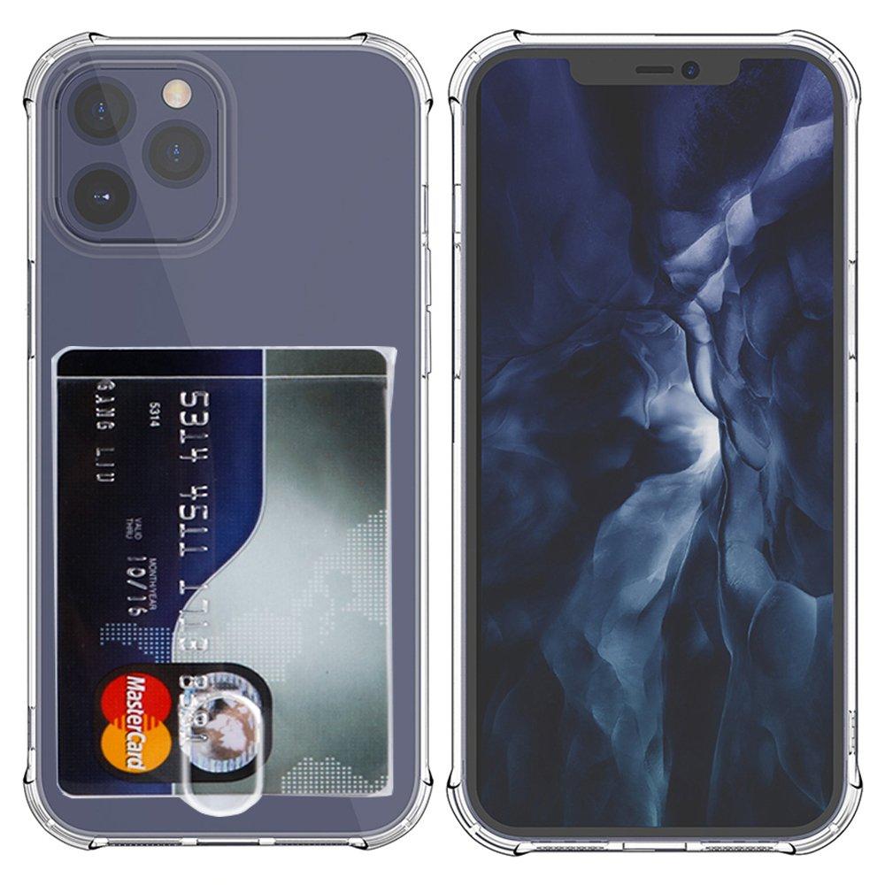 iPhone 13 Pro Max - Praktiskt Skyddande Skal med Korthållare