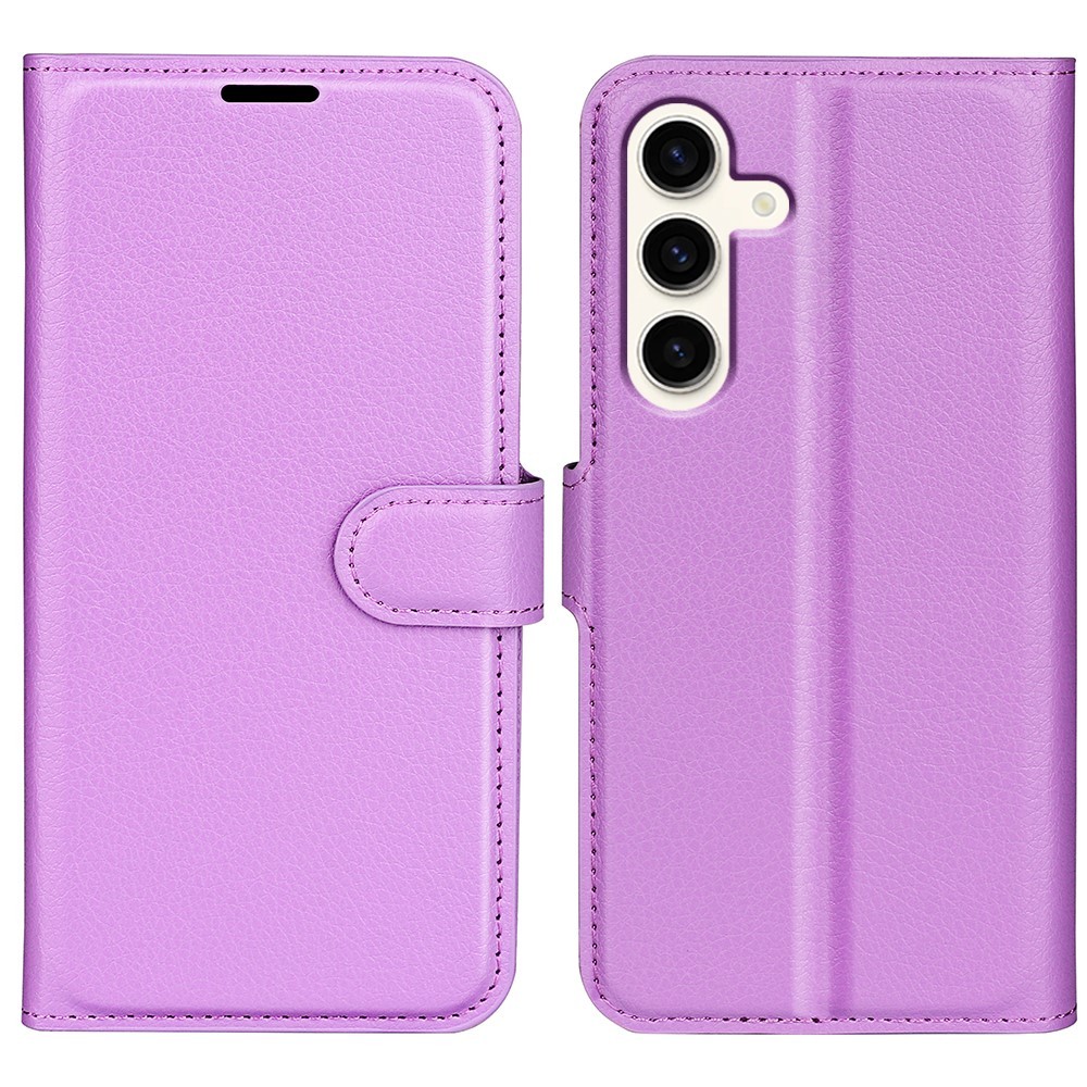Galaxy S24 Plus Fodral Litchi Textur