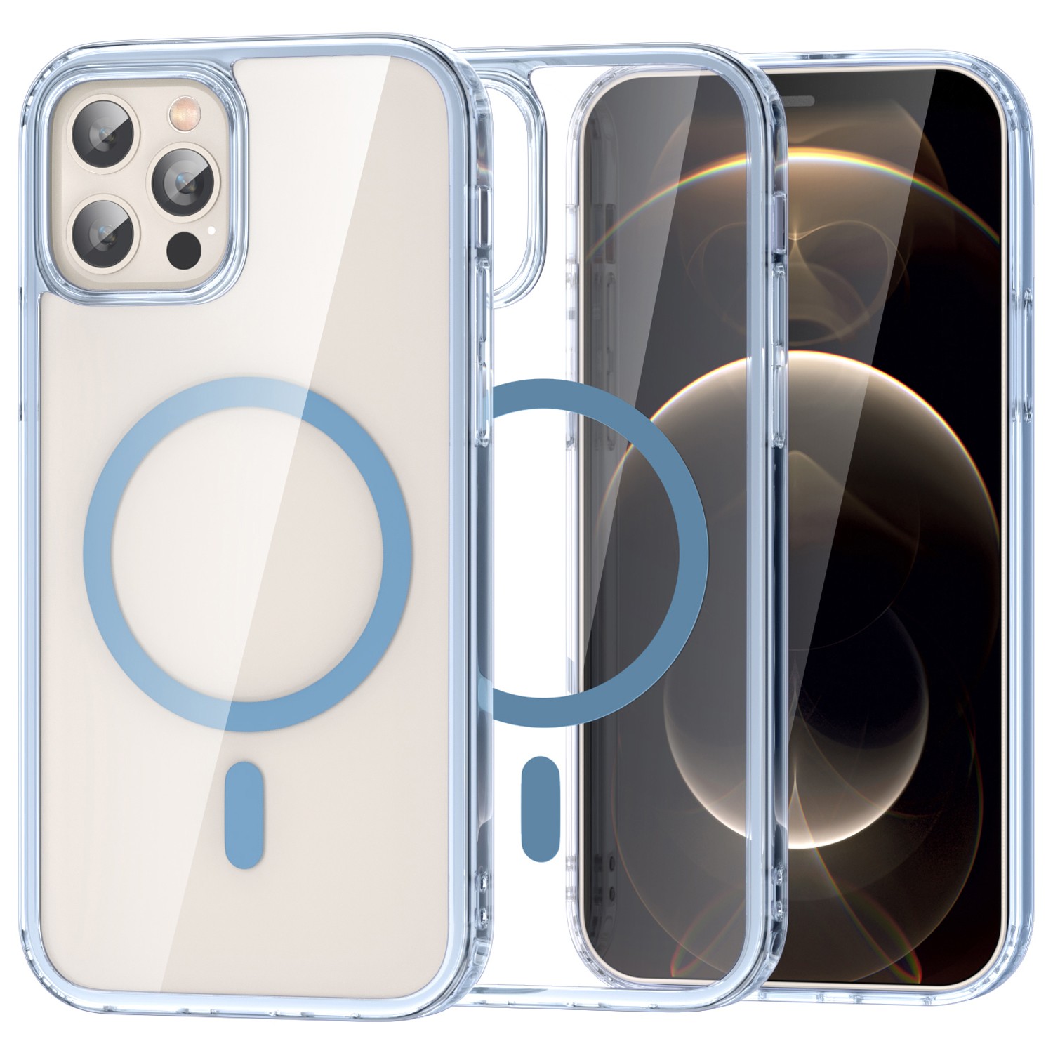 ColorPop iPhone 12 Pro Max Skal CH MagSafe Transparent/Ljus