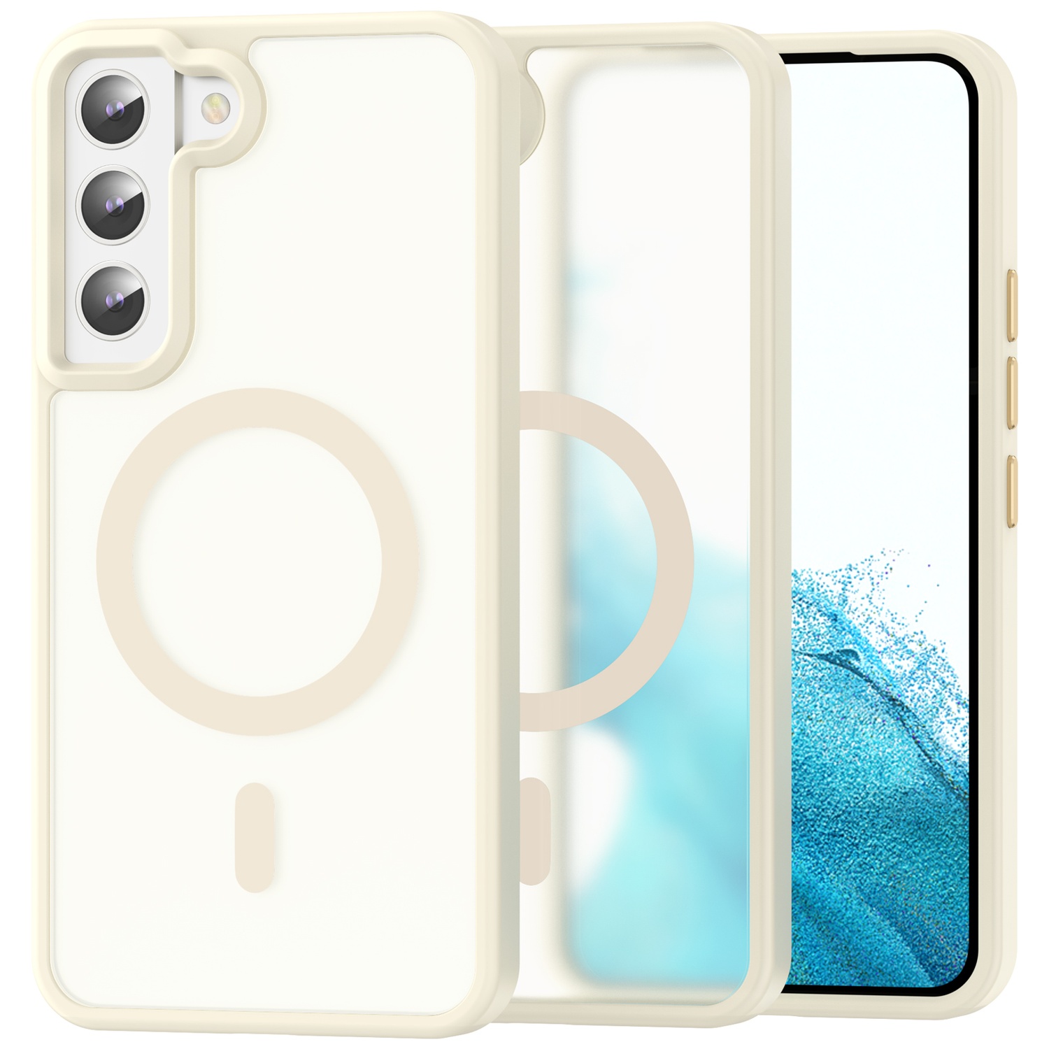 ColorPop Samsung Galaxy S22 Skal CH MagSafe Matt Off