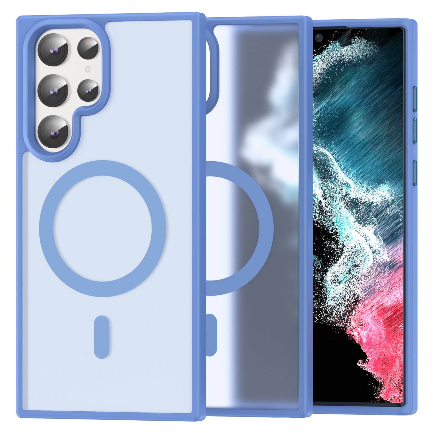 ColorPop Samsung Galaxy S22 Ultra Skal CH MagSafe Matt Ljus