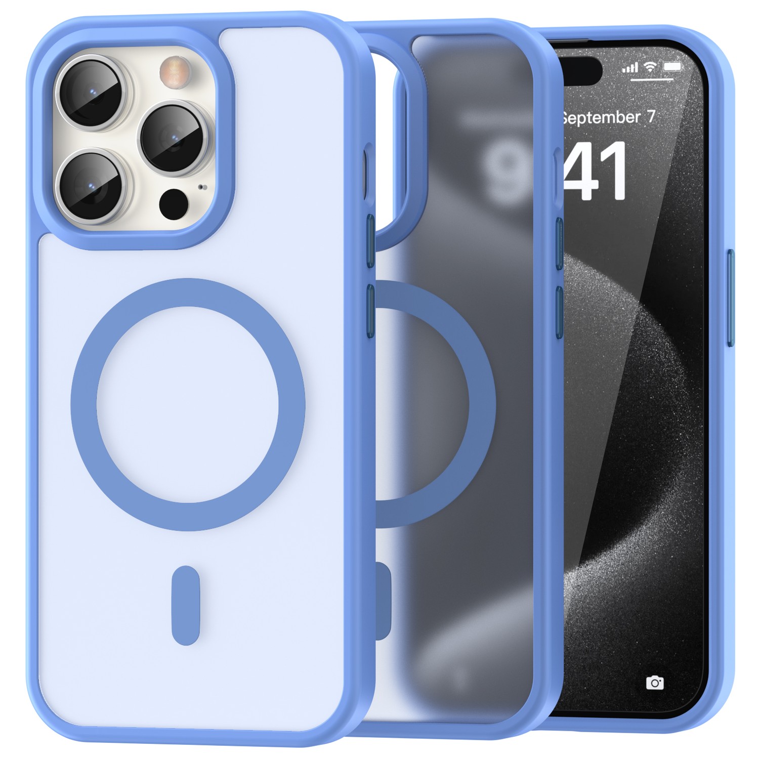 ColorPop iPhone 15 Pro Skal CH MagSafe Matt Ljus