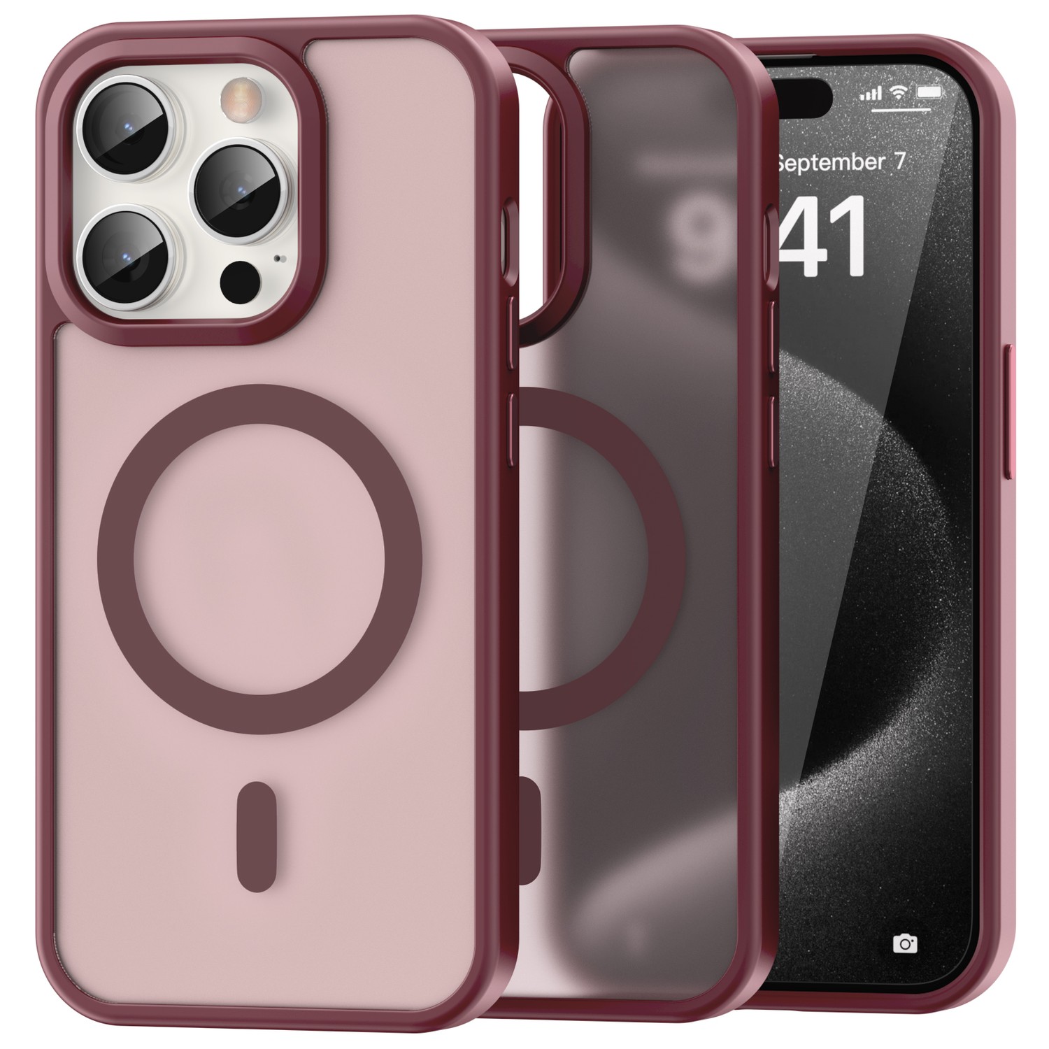 ColorPop iPhone 15 Pro Skal CH MagSafe Matt