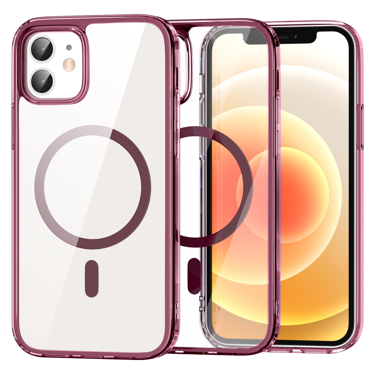 ColorPop iPhone 12/12 Pro Skal CH MagSafe Transparent
