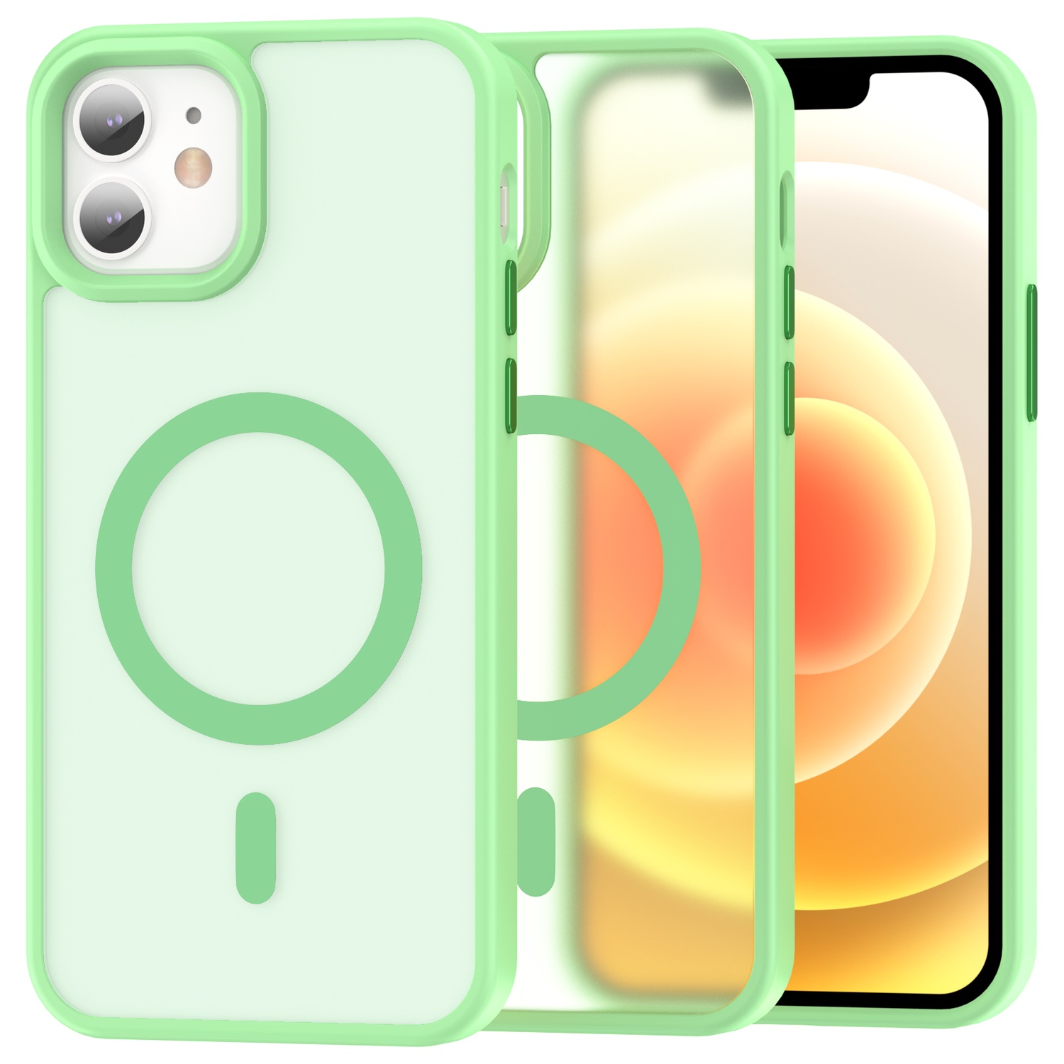 ColorPop iPhone 12/12 Pro Skal CH MagSafe Matt Ljus