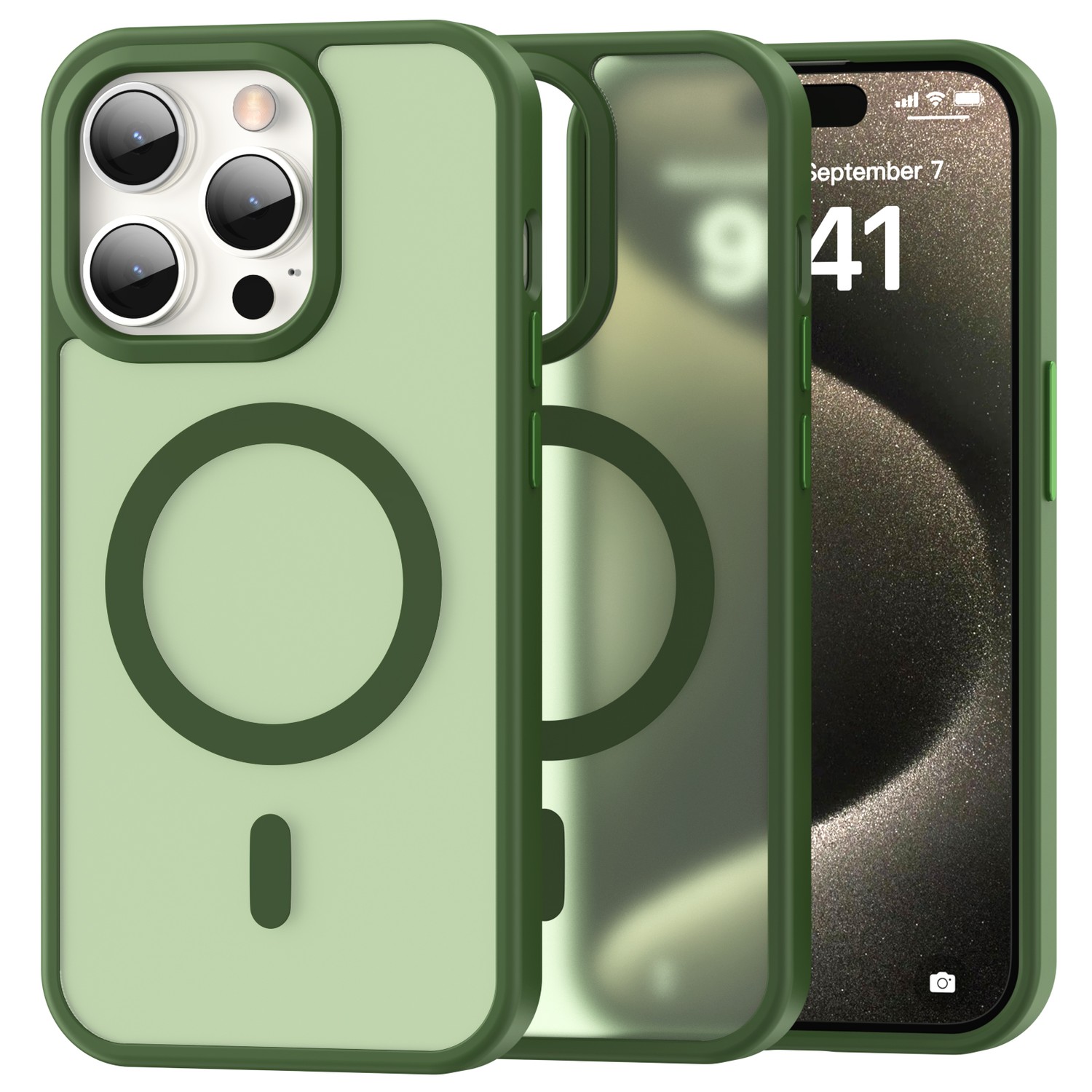 ColorPop iPhone 15 Pro Max Skal CH MagSafe Matt