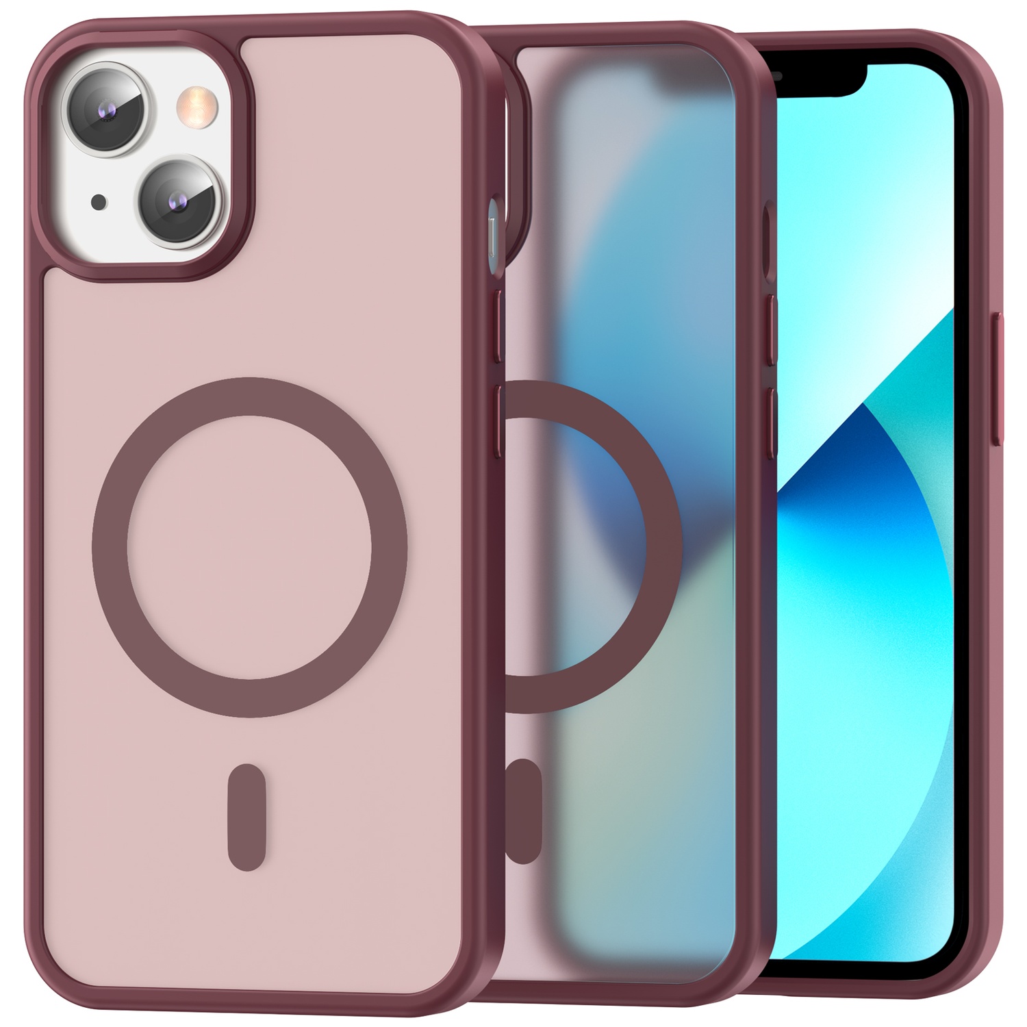 ColorPop iPhone 14/13 Skal CH MagSafe Matt